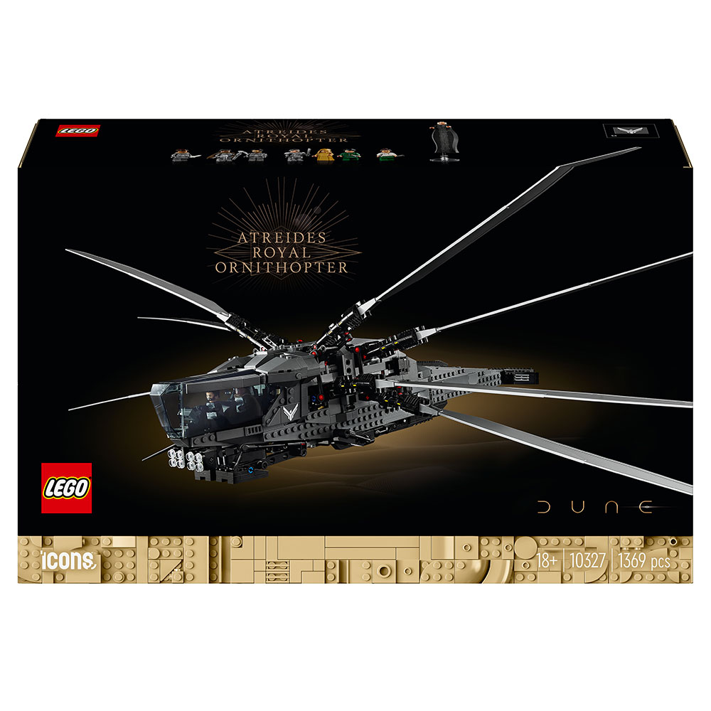 LEGO® Dune Atreides Royal Ornithopter 1369 Teile 10327