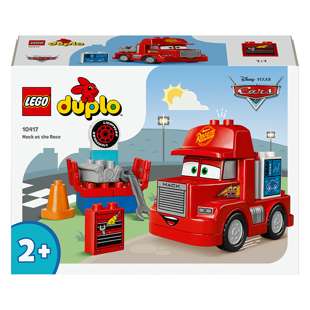 LEGO® DUPLO® Mack beim Rennen 14 Teile 10417