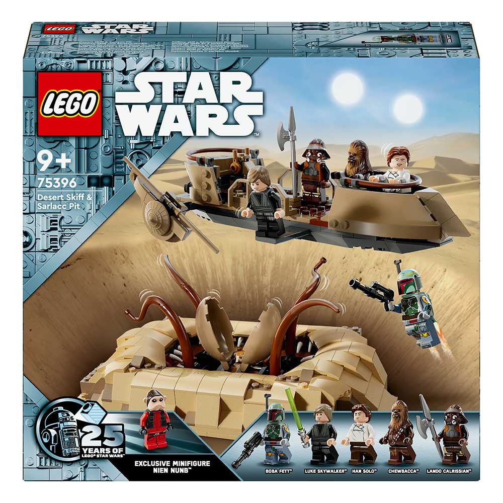 LEGO® STAR WARS Wüsten-Skiff und Sarlacc-Grube 558 Teile 75396