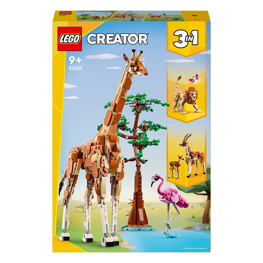 LEGO® CREATOR 3 in 1 Tiersafari 780 Teile 31150