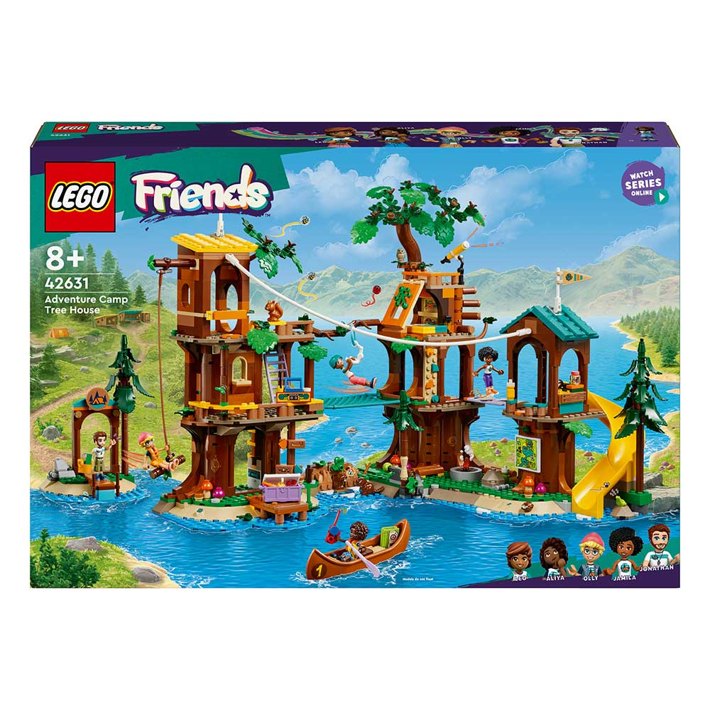 LEGO® Friends Baumhaus im Abenteuercamp 1128 Teile 42631