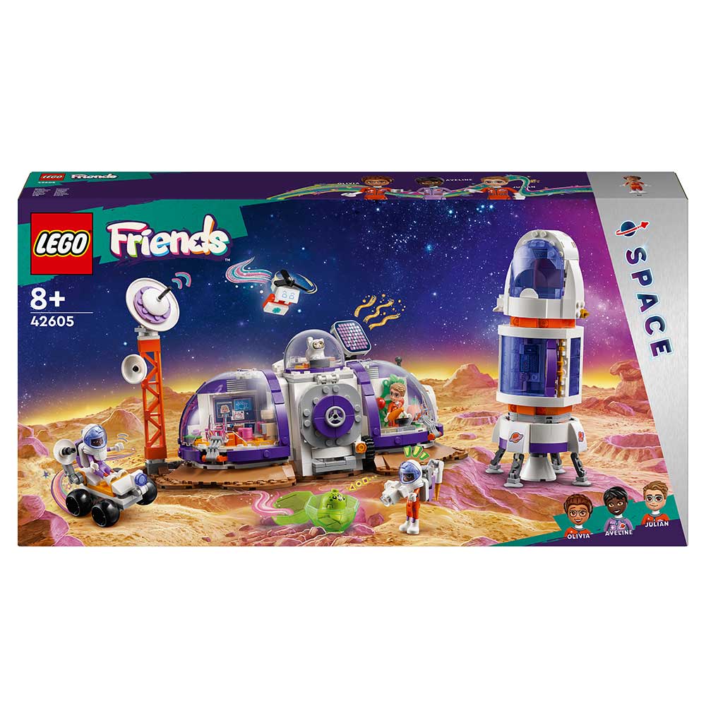 LEGO® Friends Mars-Raumbasis mit Rakete 981 Teile 42605