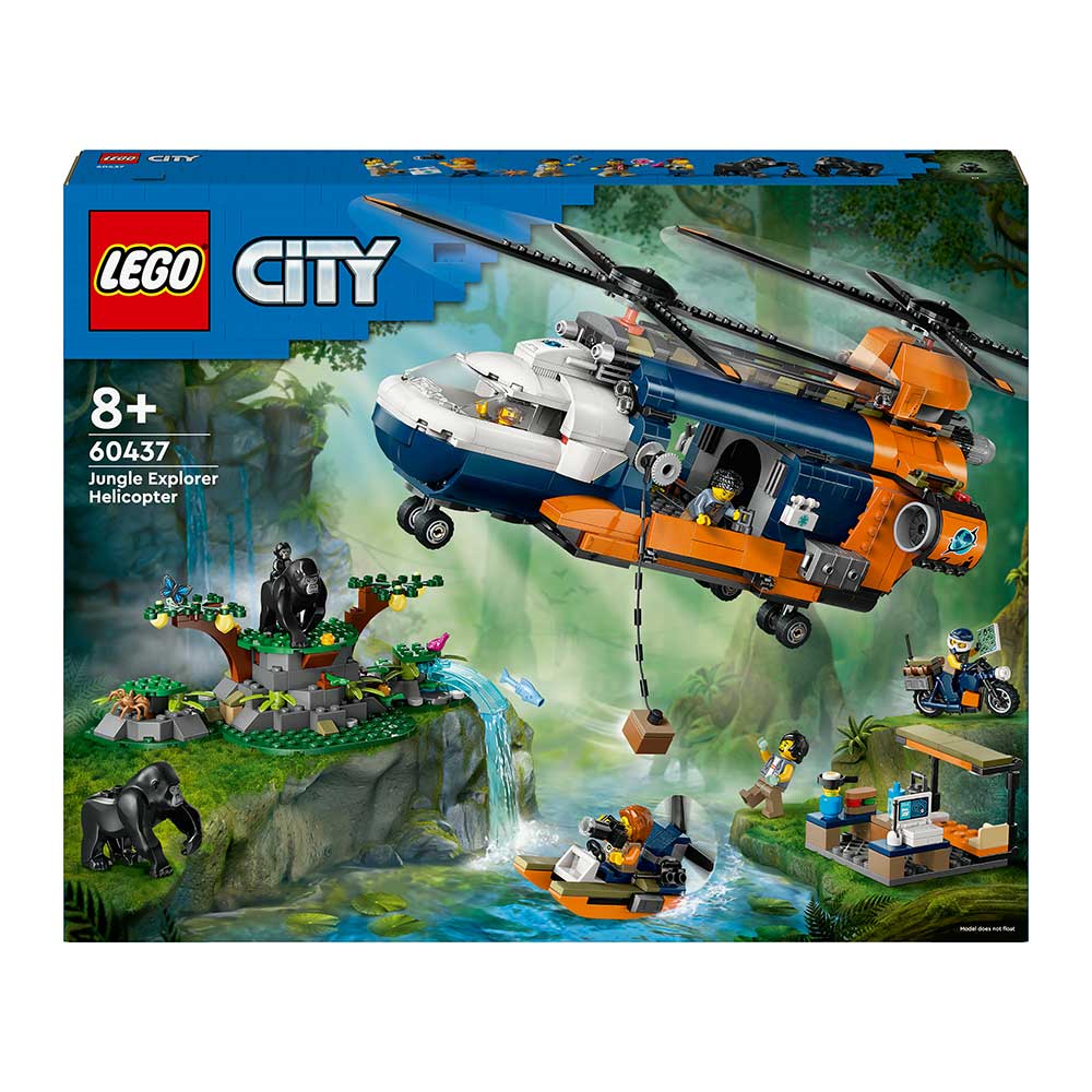 LEGO® Dschungelforscher-Hubschrauber 881 Teile 60437