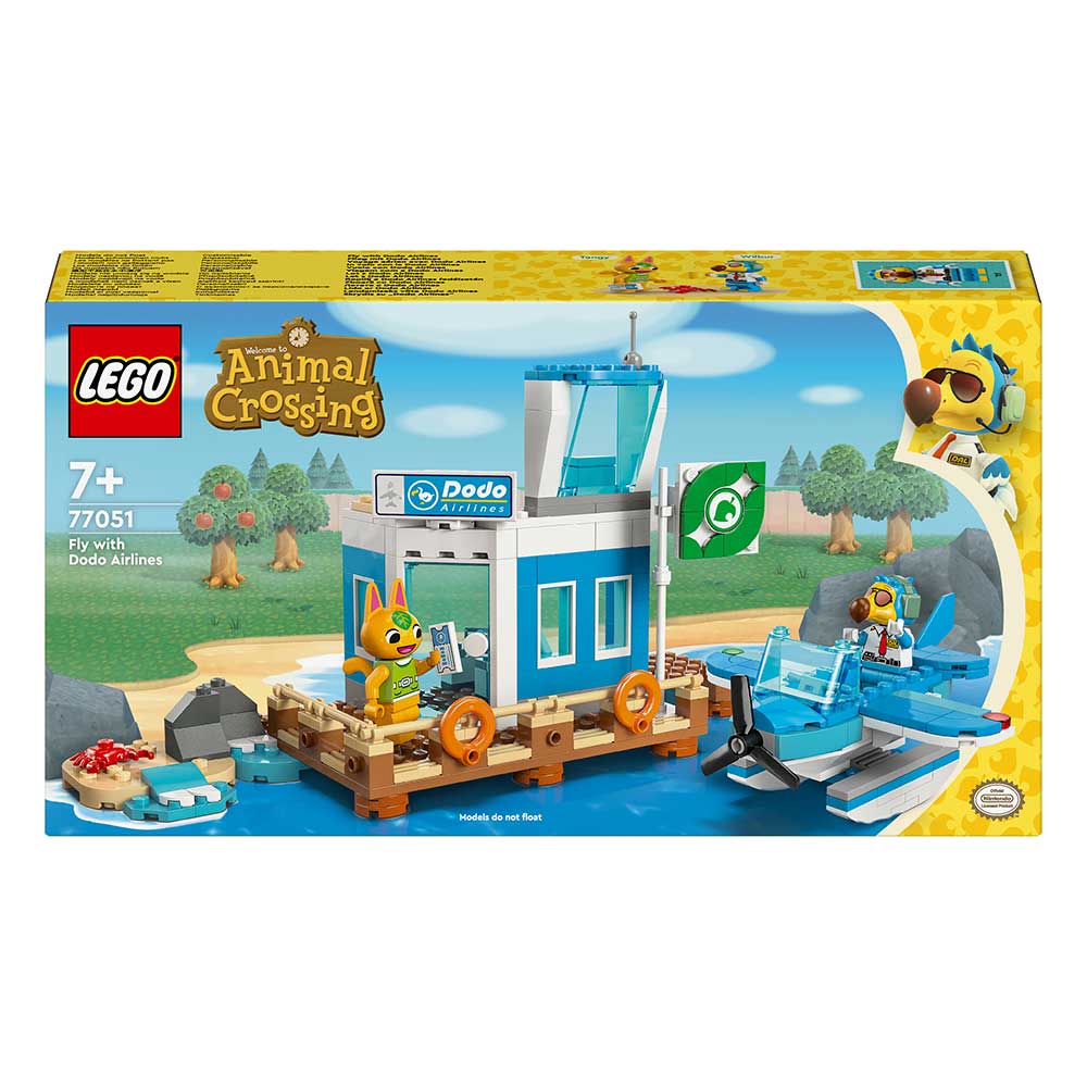 LEGO® Animal Crossing Flieg mit Dodo Airlines 292 Teile 77051