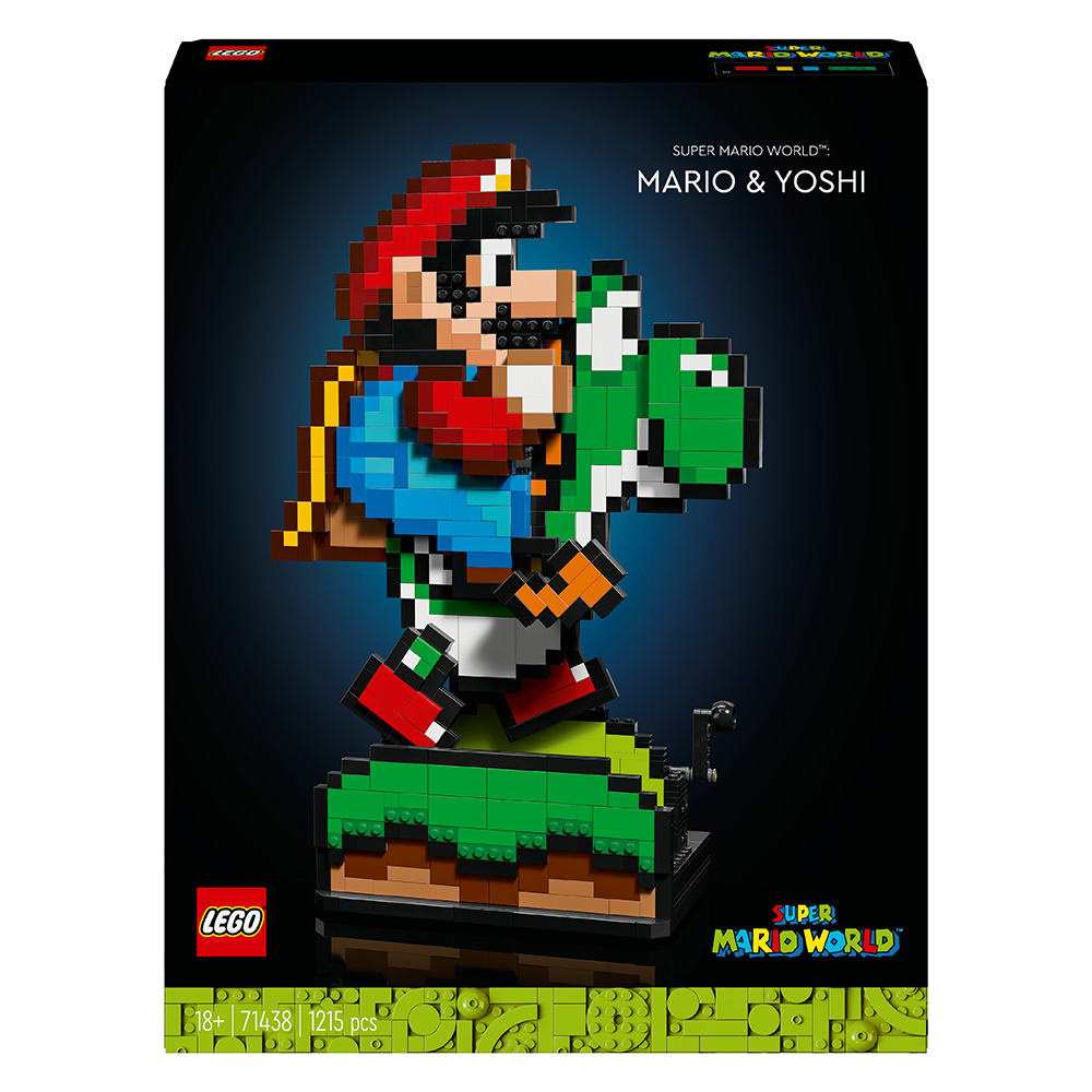 LEGO® Super Mario World™: Mario & Yoshi 1215 Teile 71438