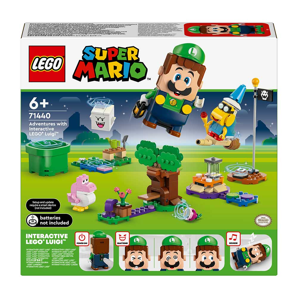 LEGO® Super Mario Abenteuer mit dem interaktiven Luigi 210 Teile 71440