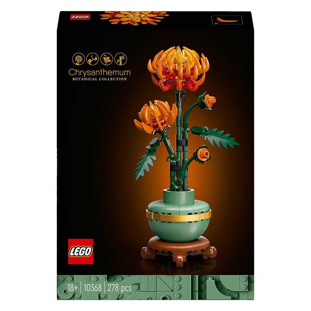 LEGO® Botanical Collection Chrysantheme 278 Teile 10368