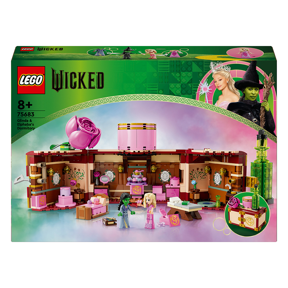 LEGO® Wicked Glindas und Elphabas Schlafsaal 740 Teile 75683