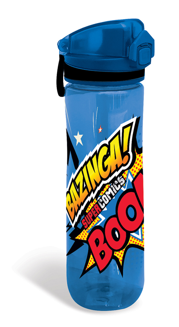 Trinkflasche Supercomic Bazinga 0,6 Liter bunt