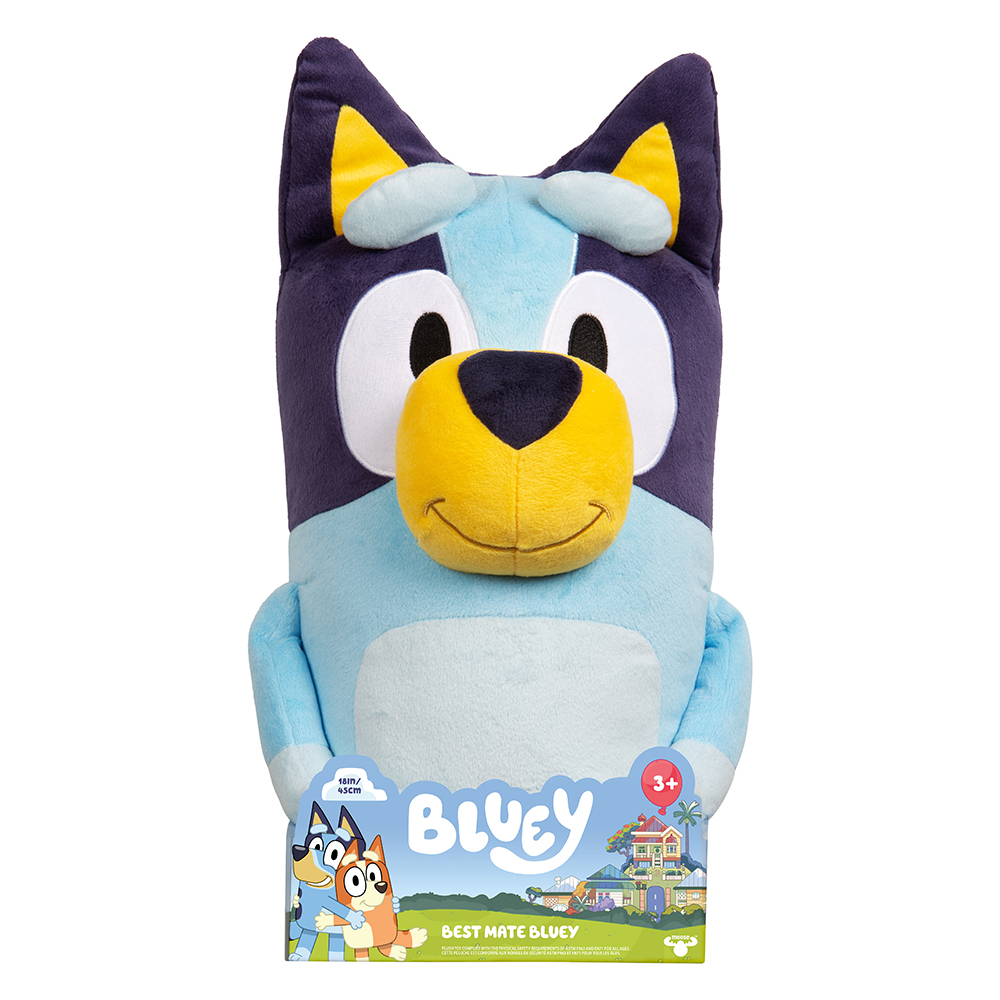 Plüschtier Bluey 45 cm blau