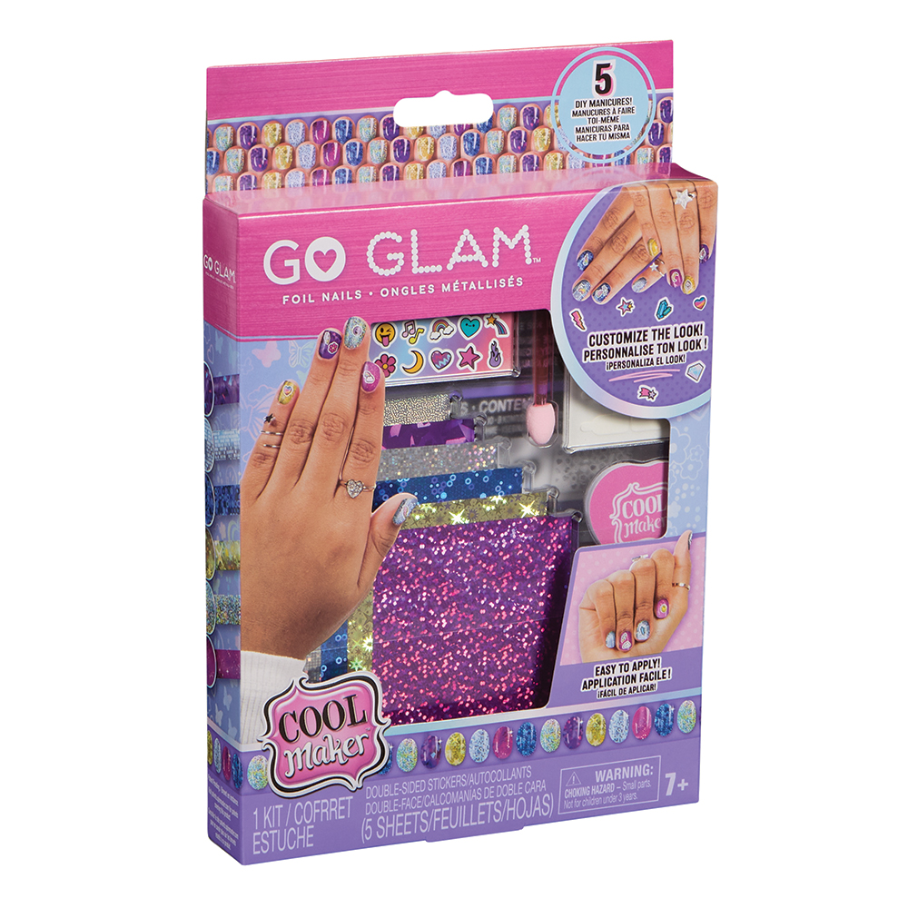 Cool MAKER Go Glam Foliennägel-Set 