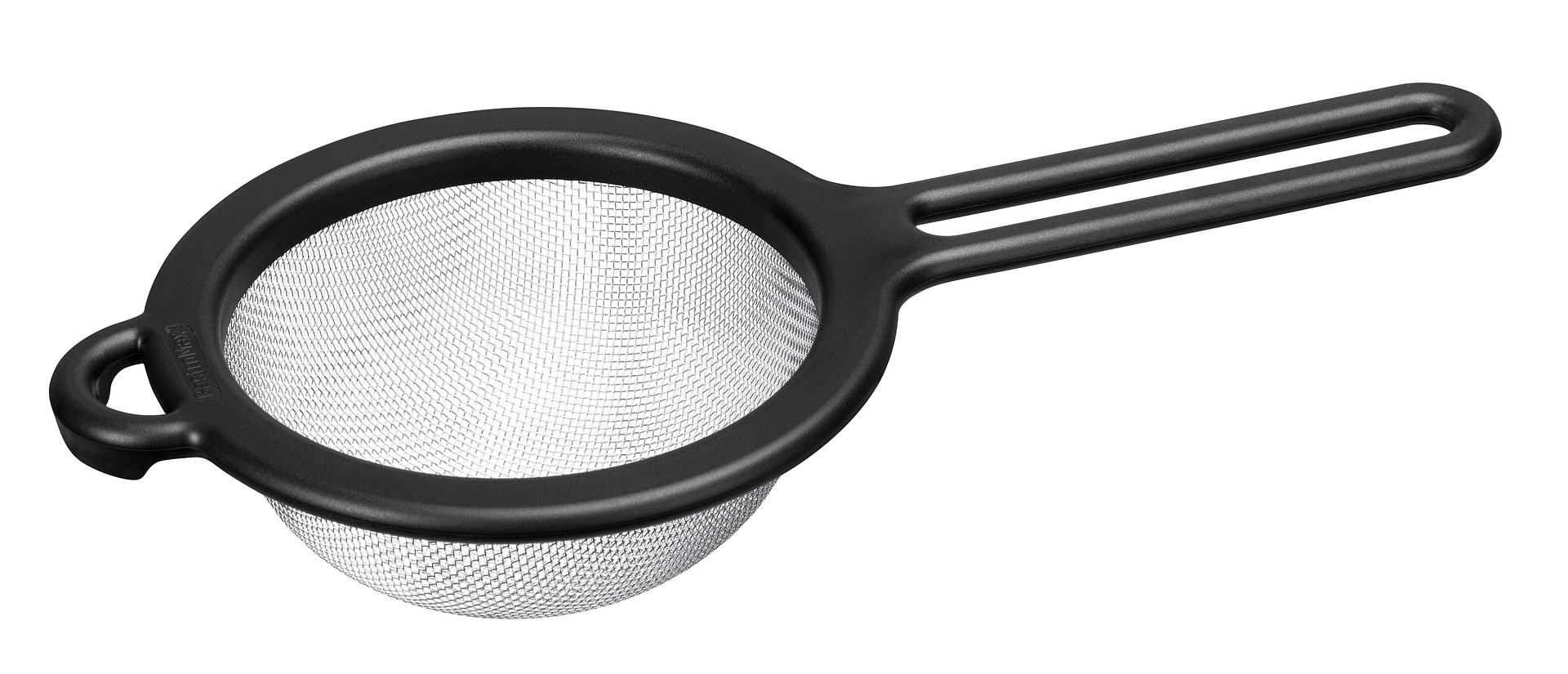 GASTROMAX Sieb 15 x 31 schwarz/silber 