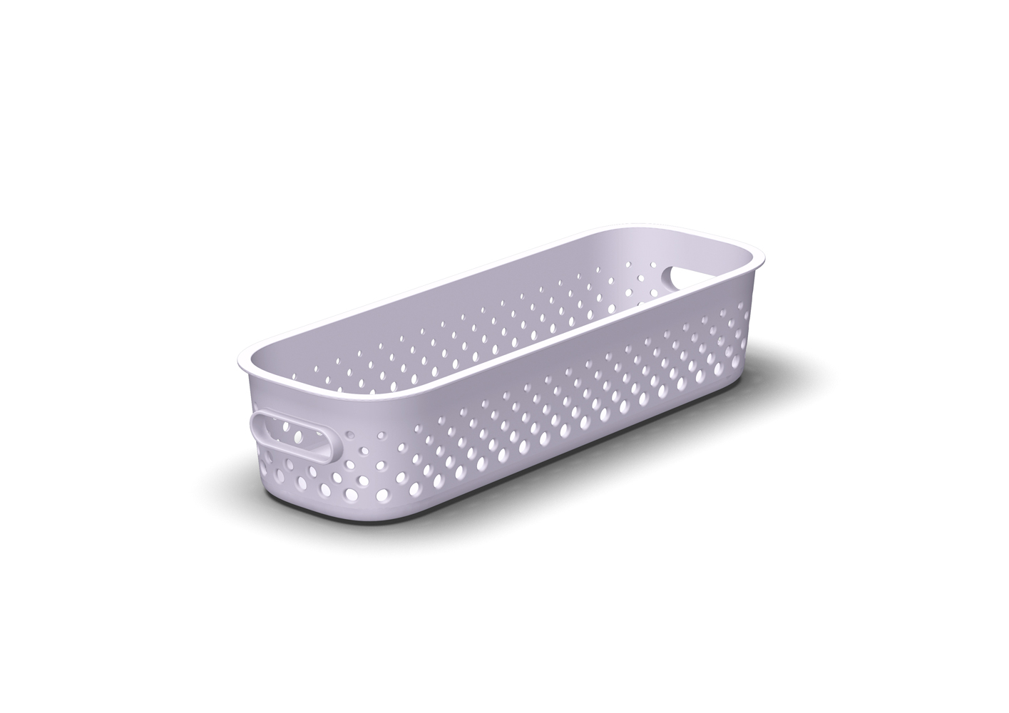 SMARTSTORE Aufbewahrungsbox Essence Slim 9,5 x 29 x 6,5 cm lavender