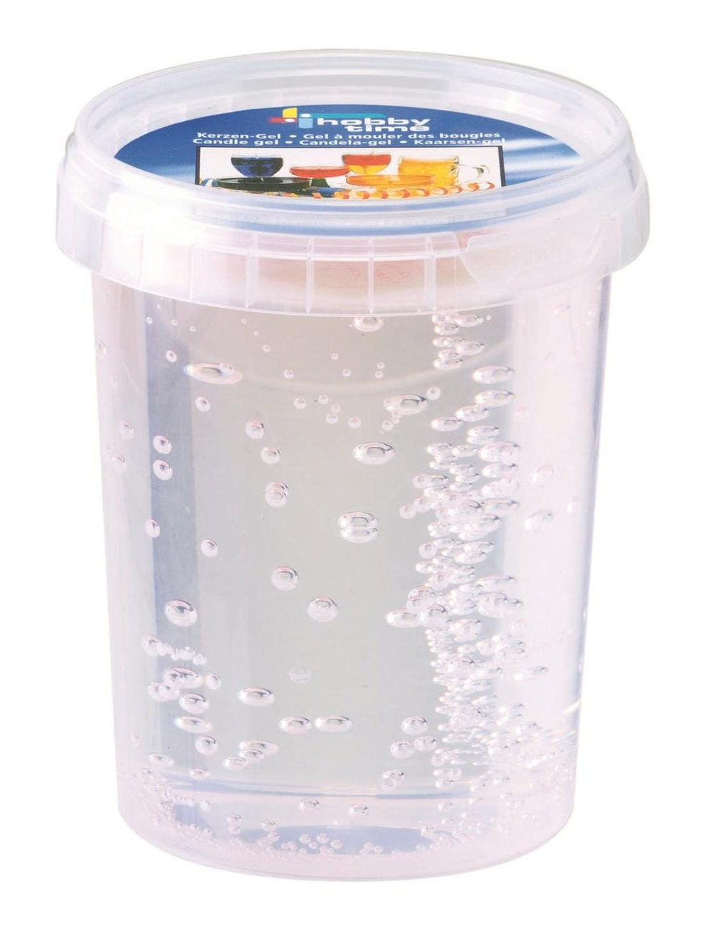 Kerzen-Gel mit Docht 400g transparent