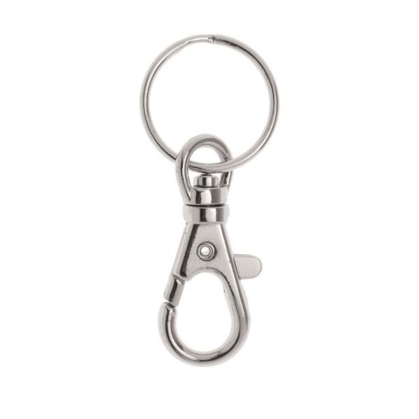Schlüsselanhänger 1 Karabiner Ring 25 mm