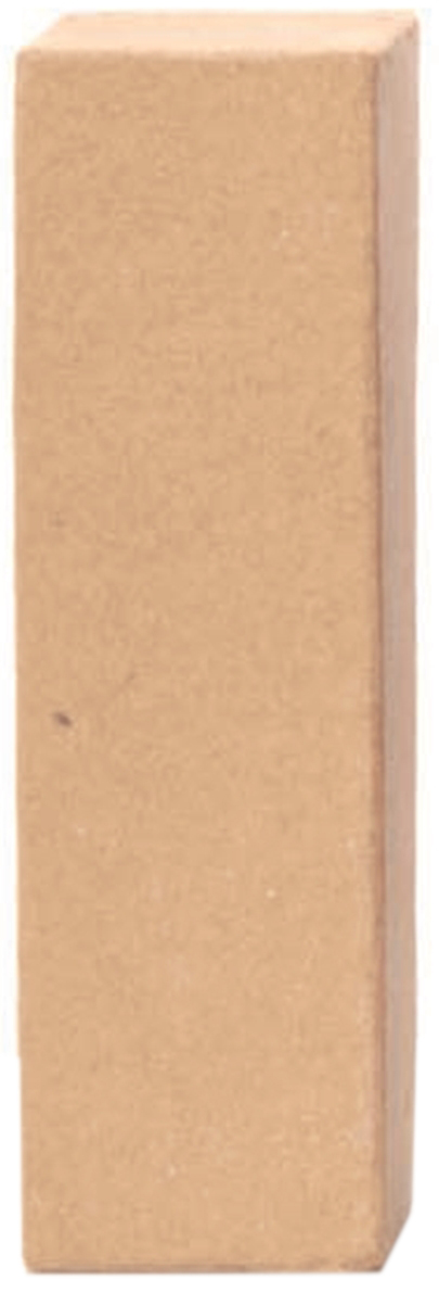 Papp-Buchstabe I 17,5 cm natur