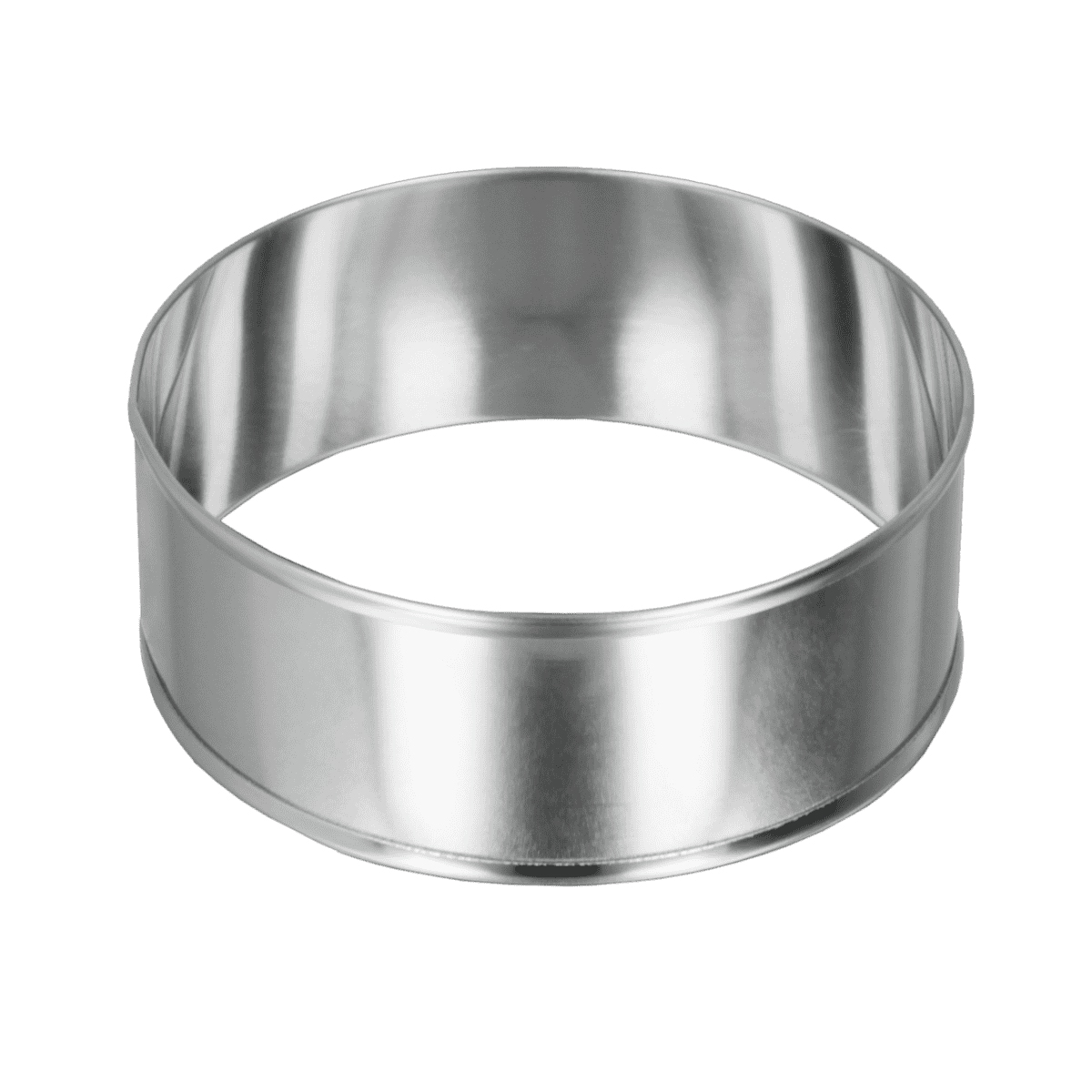 METALTEX Allzweck-Kochringe Ø 8,5 cm 2er Set silber