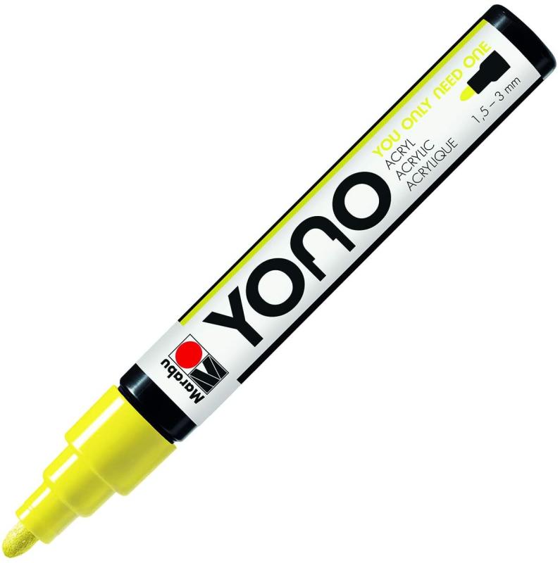 MARABU Acrylmarker YONO 1,5 mm neon gelb zum Top-Preis