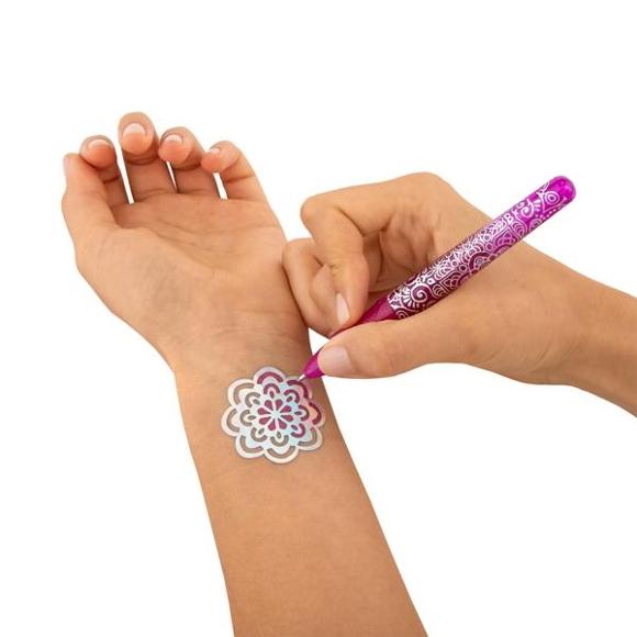 Glitzer-Tattoo Nachfüllpack – Pastellfarben, 4er-Set Für Kreative Body Art