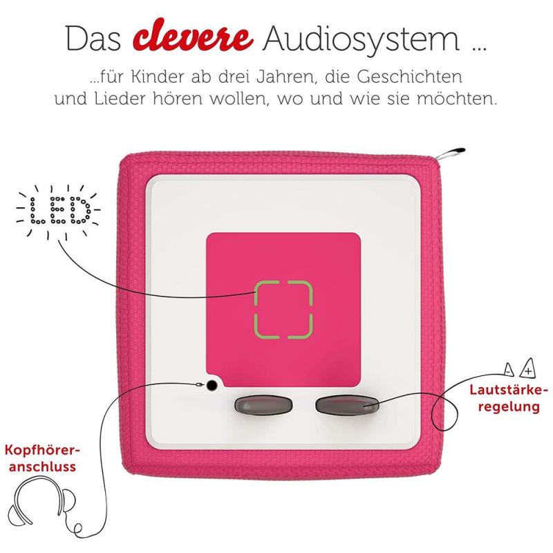 WINZEDGE Filztasche Für Toniebox Starter Set – Rosa Tragetasche Für Tonies & Zubehör