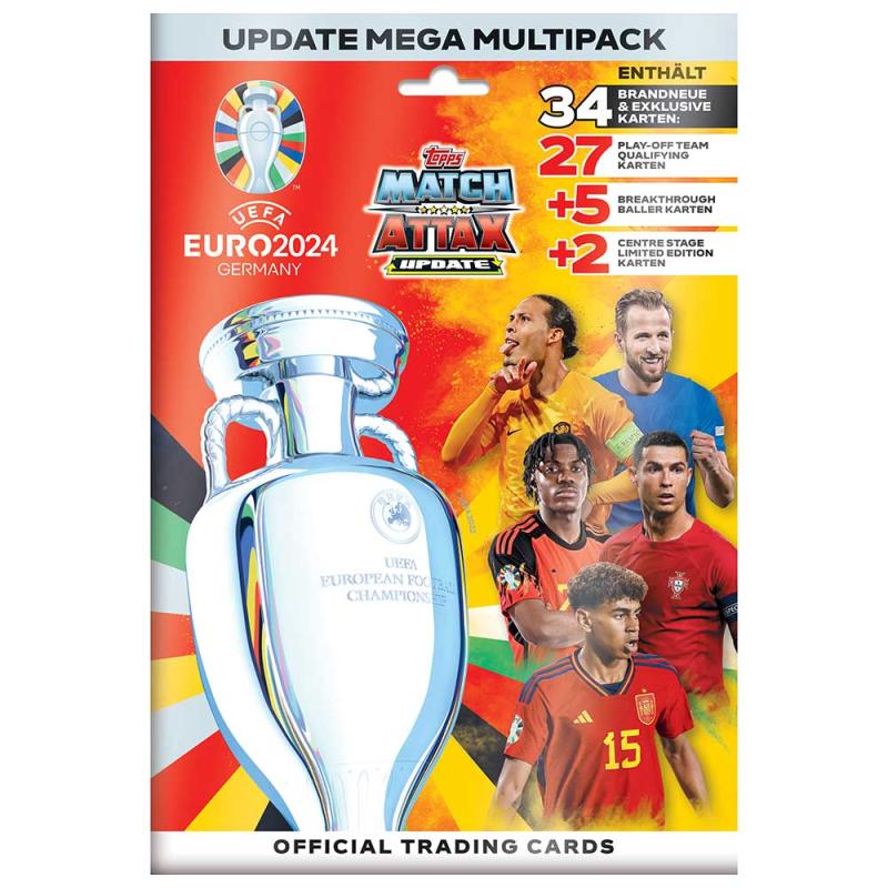 TOPPS Sammelkarten Match Attax Update Multipack EM 2024 kaufen