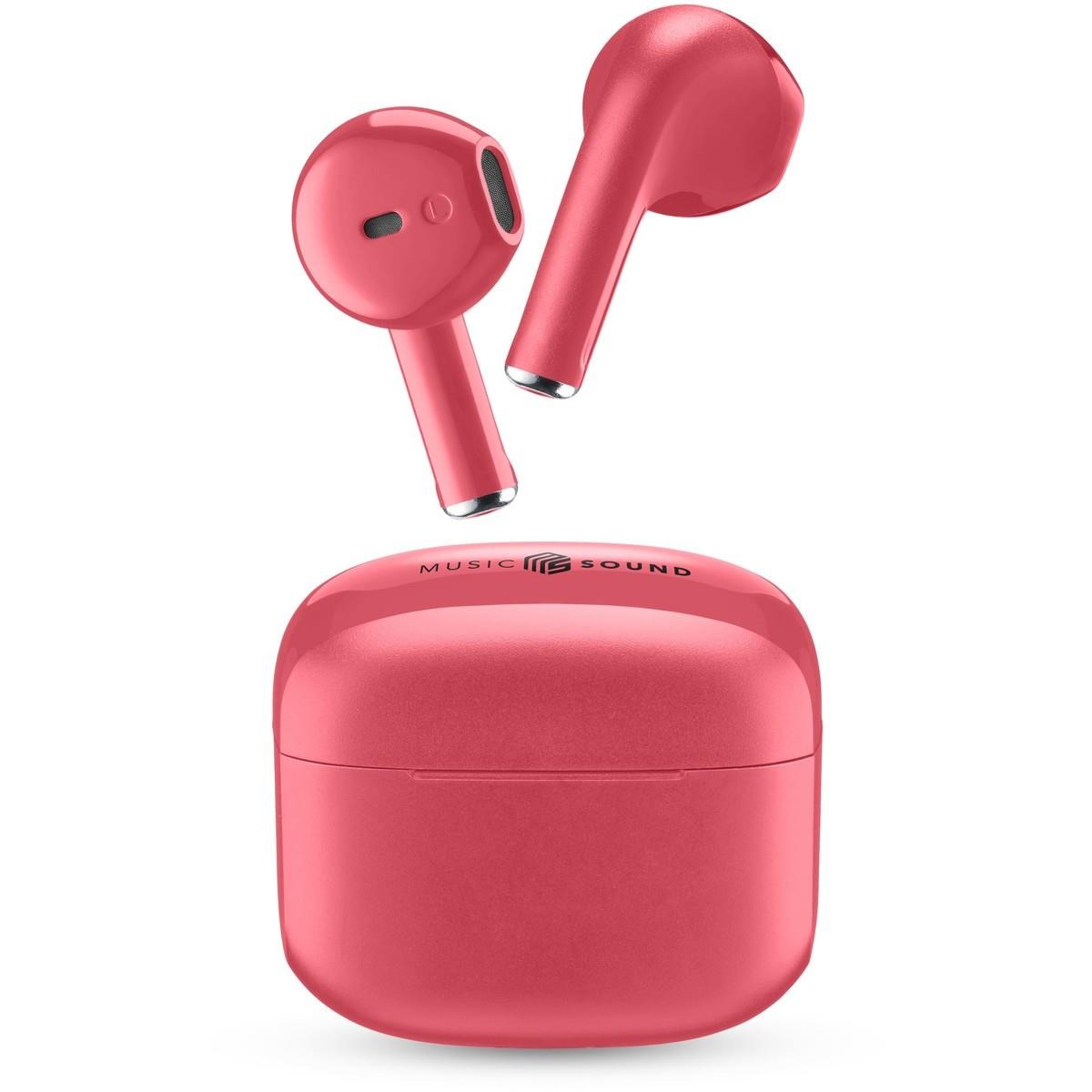 Music Sound Pod Headset SWAG True Wireless rosa