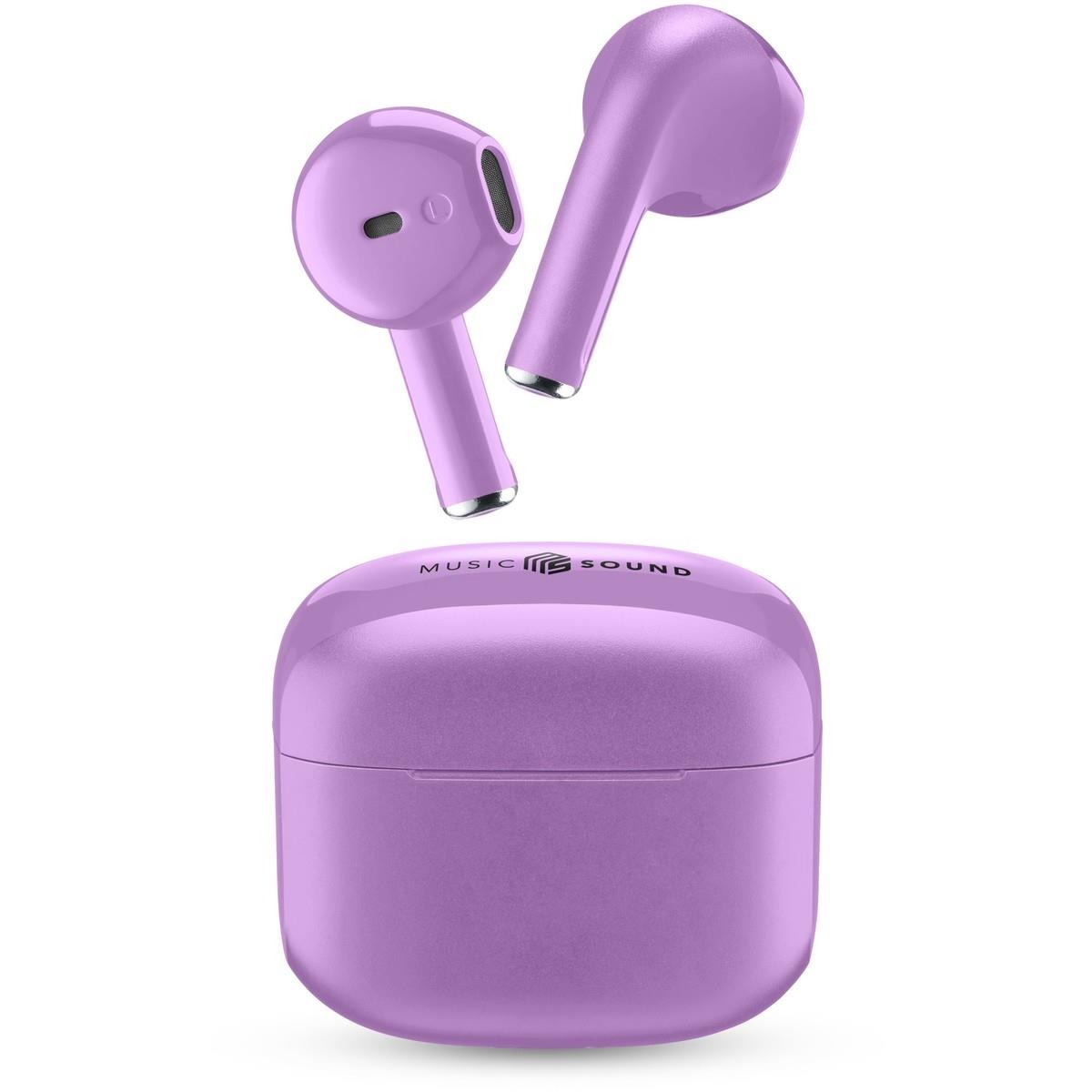 Music Sound Pod Headset SWAG True Wireless violett