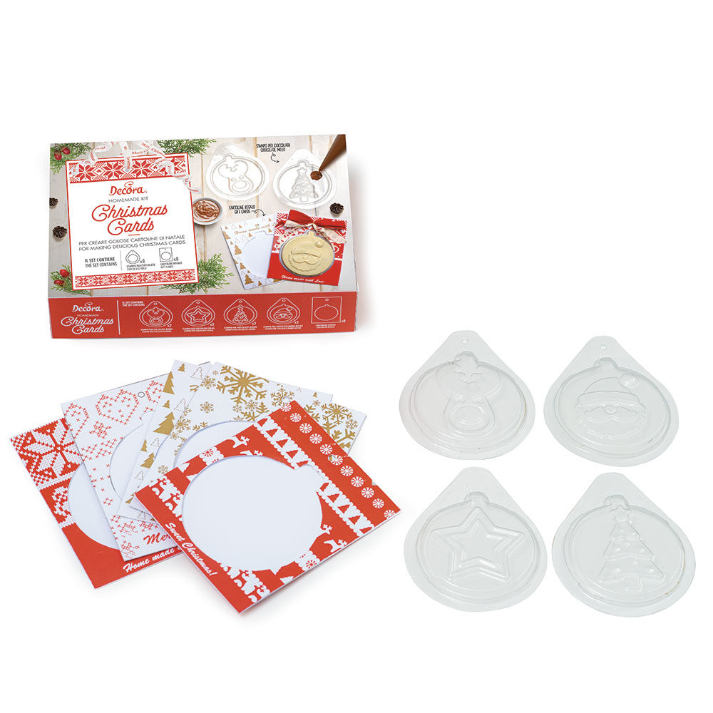 Weihnachts-Geschenkkarten-Set 16-teilig