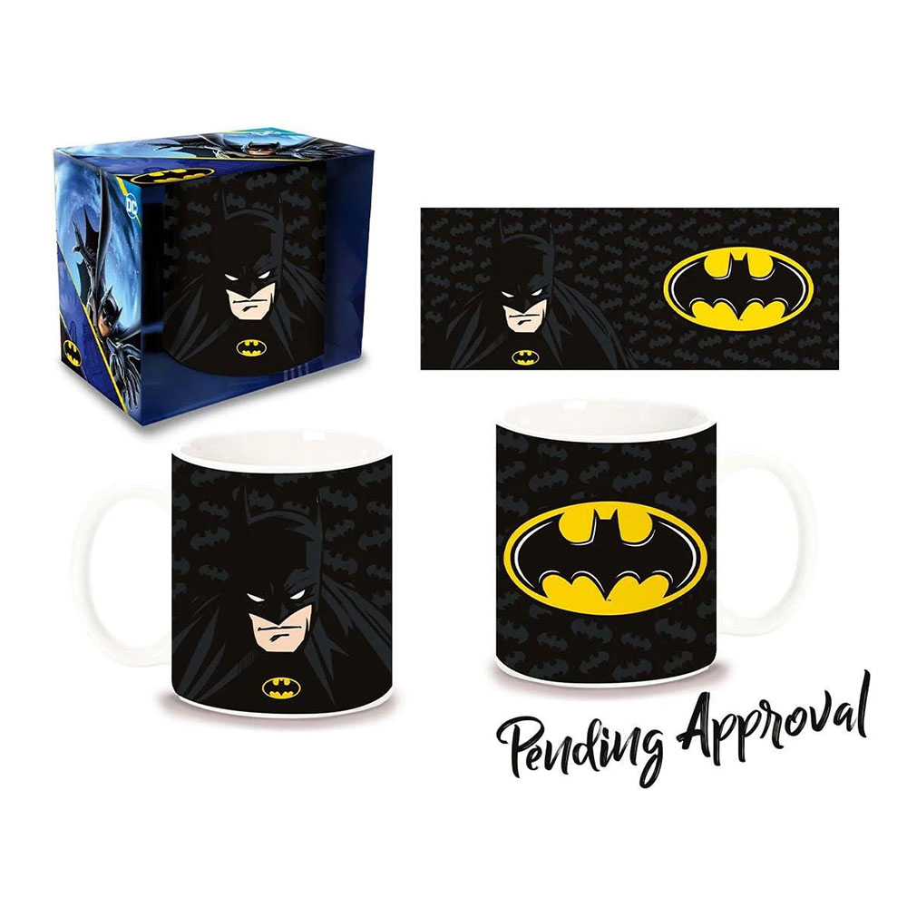 Tasse Batman 350 ml schwarz