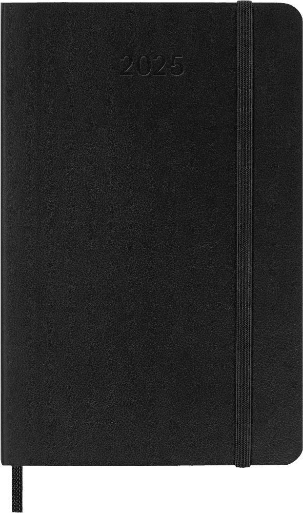 Moleskine 12 Monate Wochen Notizkalender 2025, Pocket/A6 - gebunden