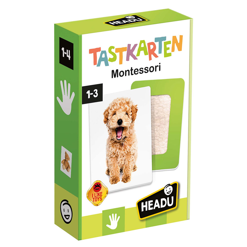 HEADU Tastkarten Montessori