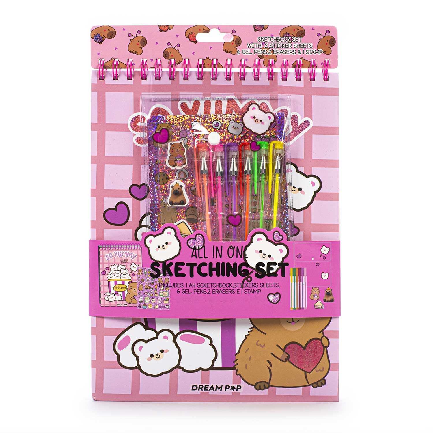 Sketchbuch-Set A4 Dreampop pink