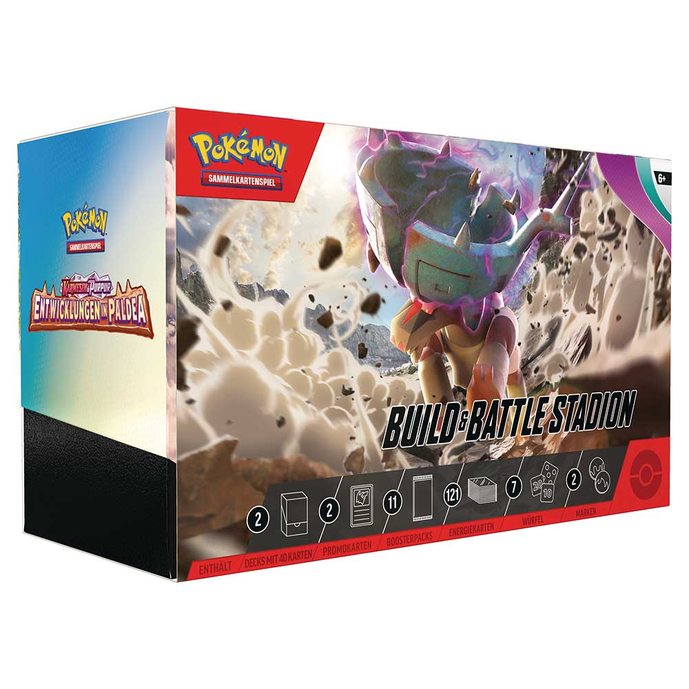 Pokémon KP02 Build & Battle Stadium mehrfarbig