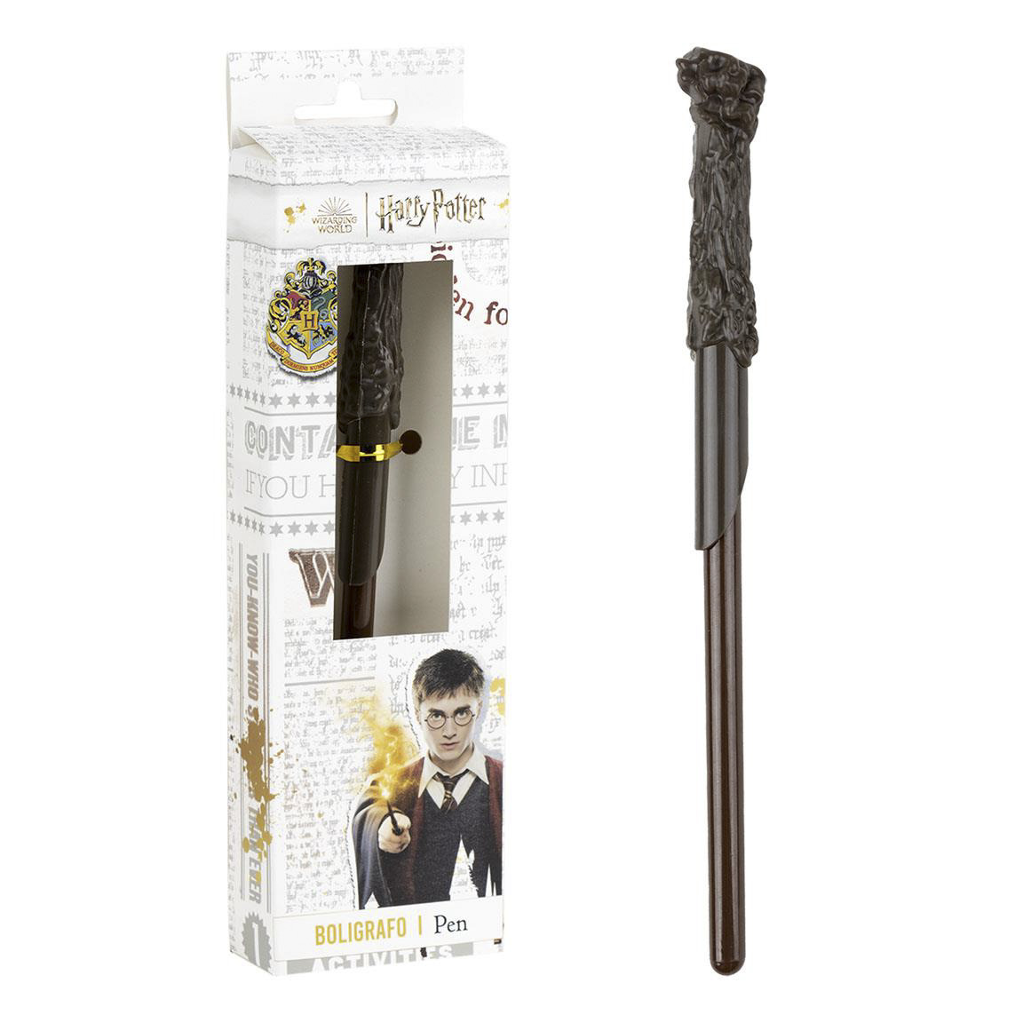 Harry Potter Stifte, Packung mit 4 Stiften, Schwarze Tinte