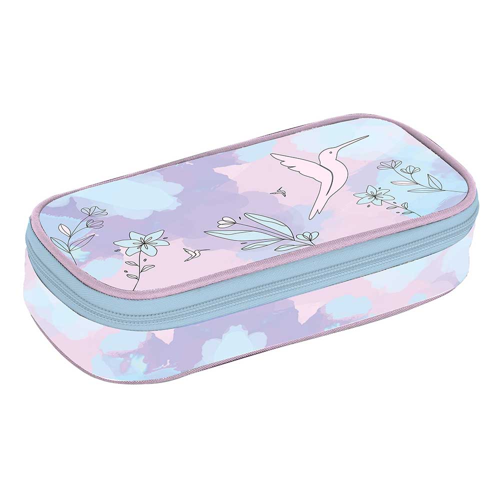 Pennalbox Kolibri 21,5 x 5 x 10 cm bunt