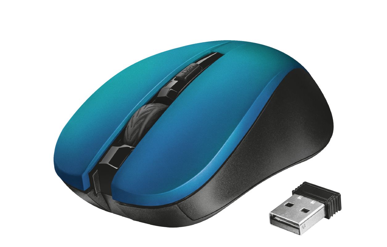 Trust MYDO Silent Click Wireless Mouse blue