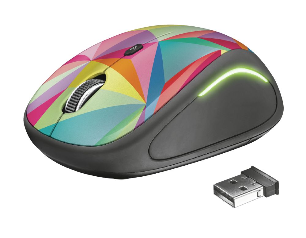 Trust YVI FX Wireless Mouse geometrics