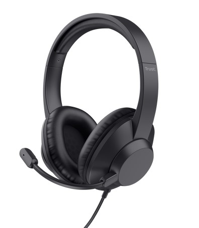 TRUST Ayda Max Headset schwarz