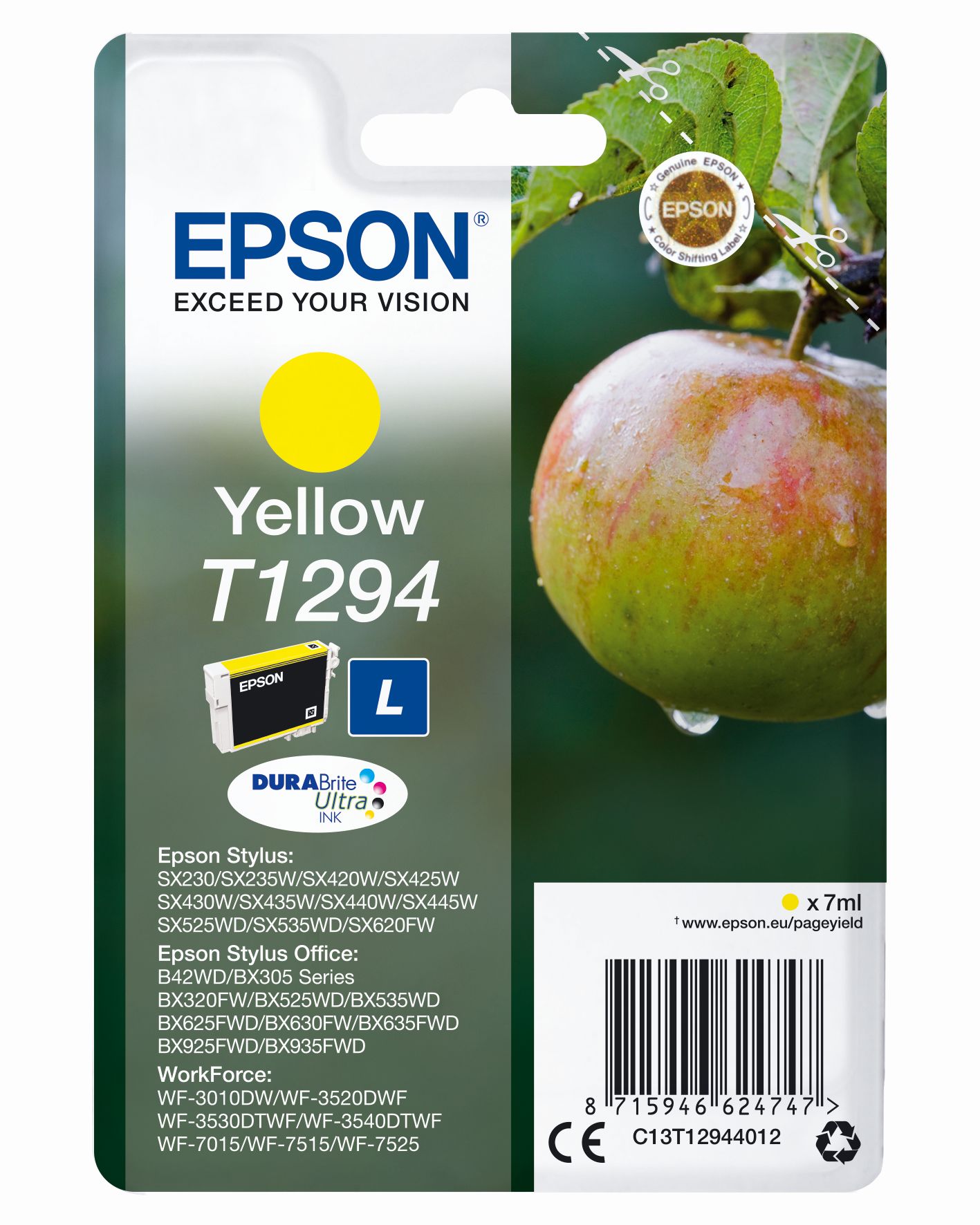 Epson Ink yell. T1294