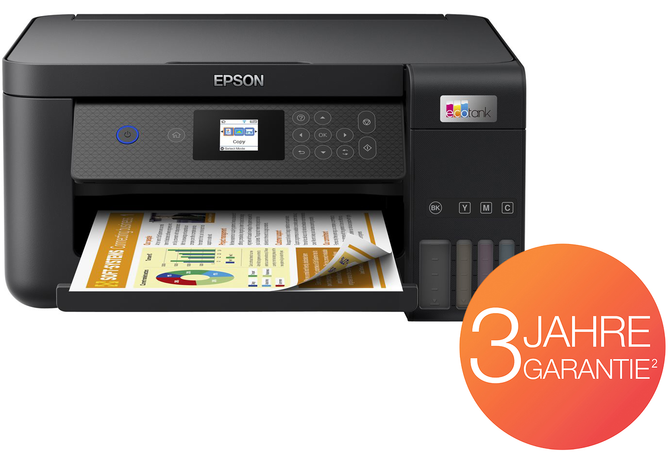 EPSON Drucker EcoTank ET-2850 All-in-One schwarz