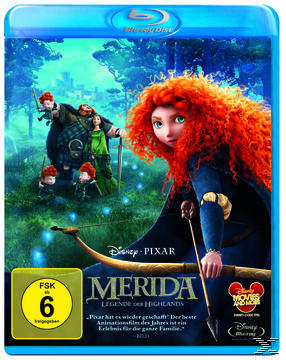 Merida - Legende der Highlands, 1 Blu-ray - blu_ray