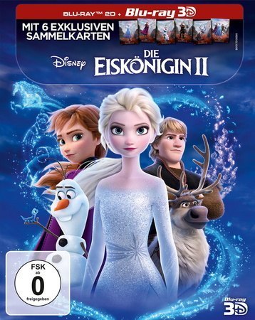 Die Eiskönigin 2 3D, 2 Blu-ray (Deluxe) - blu_ray