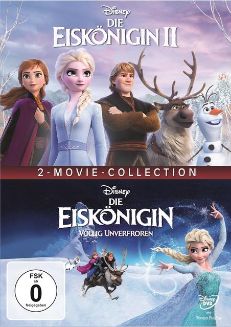 Die Eiskönigin 1+2, 2 DVD - DVD