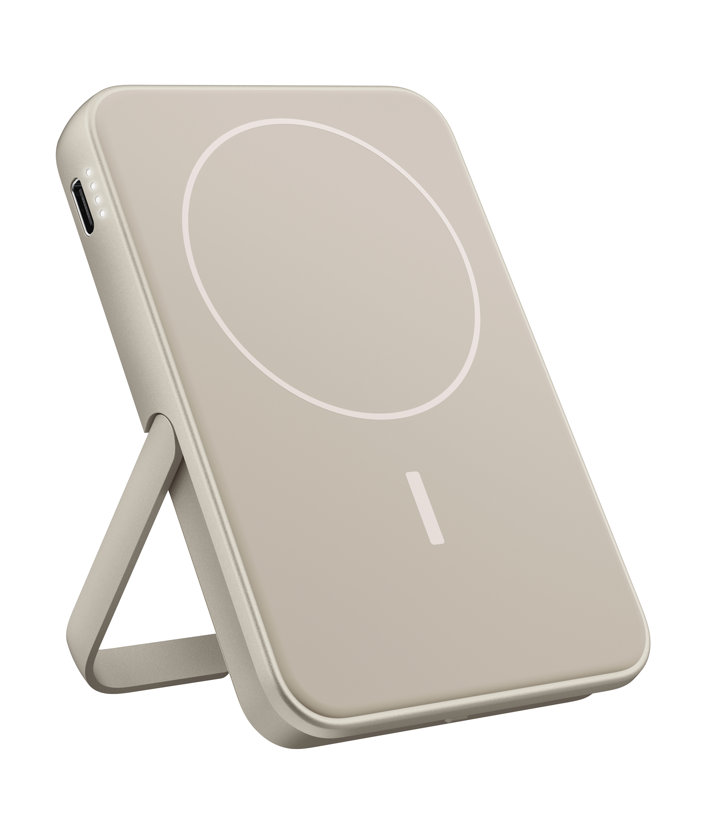 FRESH'N REBEL Powerbank mit Schnelllade-Funktion 5000 mAh silky sand