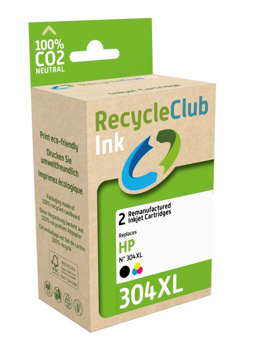 Recycle Club HP Ink Nr.304XL black/color