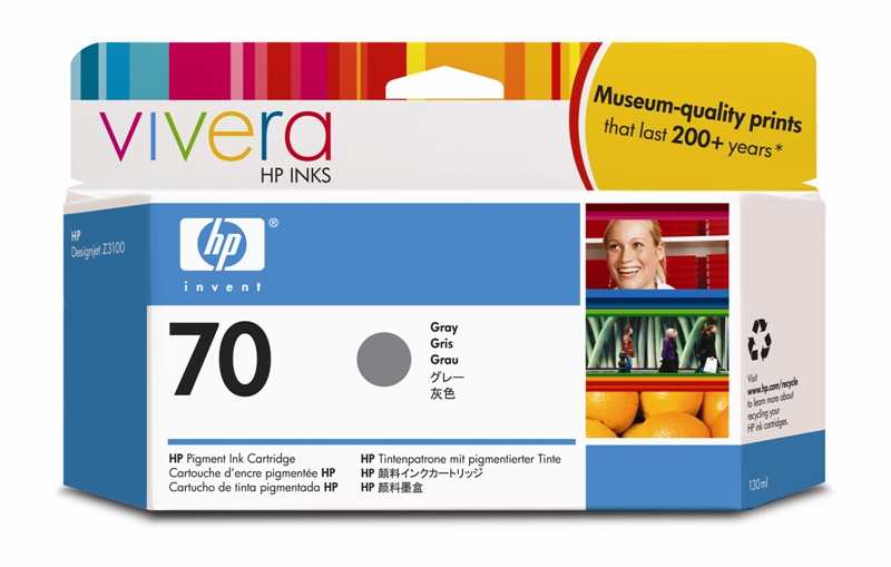 HP Vivera Ink Nr.70 grey 130ml