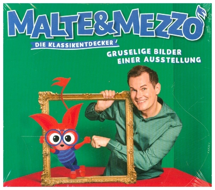 Malte & Mezzo - Gruselige Bilder einer Ausstellung, 1 Audio-CD - CD