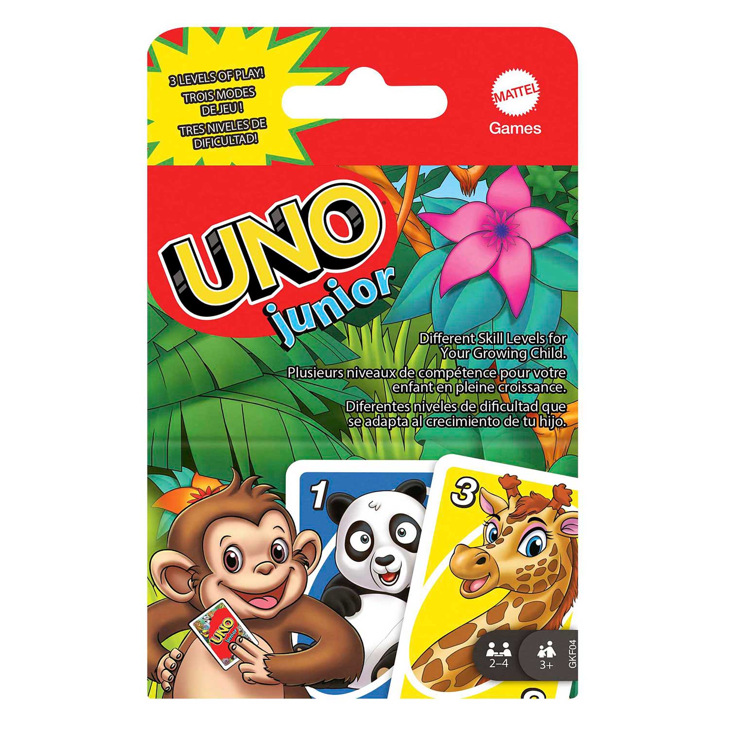MATTEL Kartenspiel UNO Junior