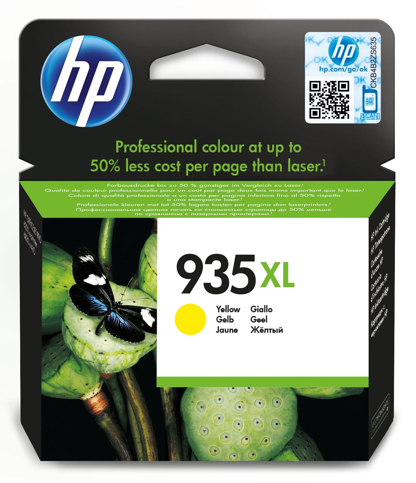 HP Tinte Nr.935XL yell. HP C2P26AE 