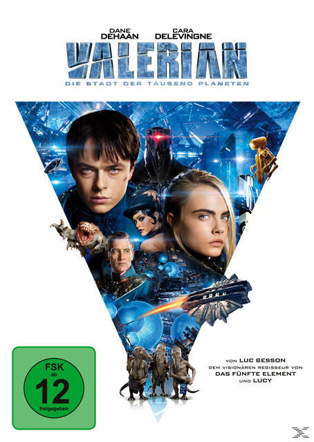 Valerian - Die Stadt der tausend Planeten, 1 DVD - DVD